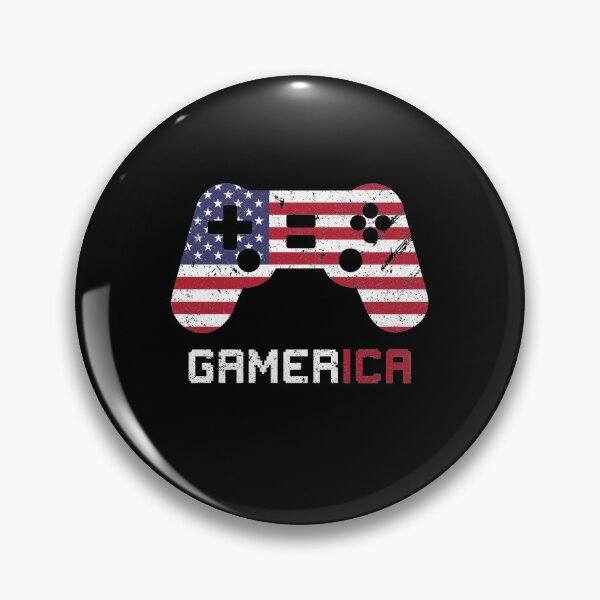 Item preview, Gamerica 4th of July Video Games Gamer T-Shirt designed and sold by Catherine8899.