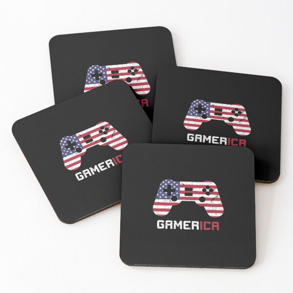 Item preview, Gamerica 4th of July Video Games Gamer T-Shirt designed and sold by Catherine8899.