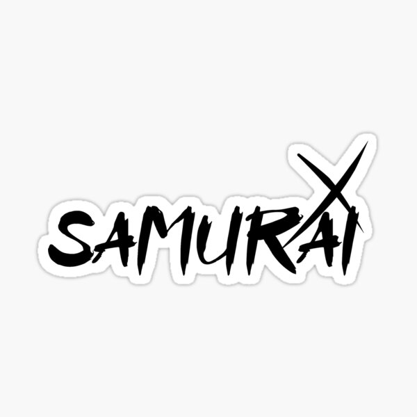 "Samurai X Rurouni Kenshin" Sticker for Sale by DKABRW | Redbubble