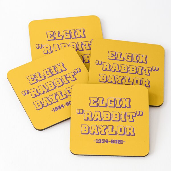 Item preview, Elgin "Rabbit" Baylor Memorial Varsity Print designed and sold by PosterpartyCo.