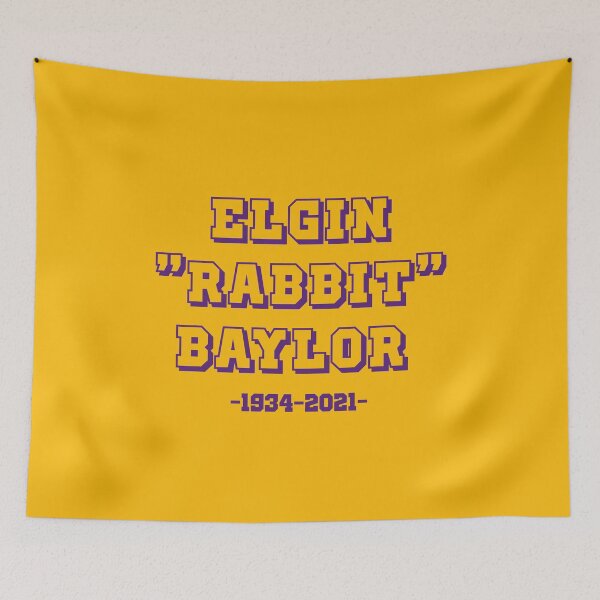Item preview, Elgin "Rabbit" Baylor Memorial Varsity Print designed and sold by PosterpartyCo.