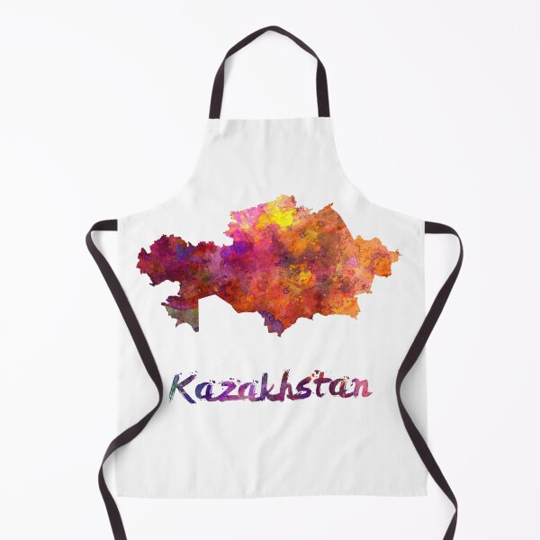 Artikelvorschau, Kasachstan in Aquarell entworfen und verkauft von paulrommer.