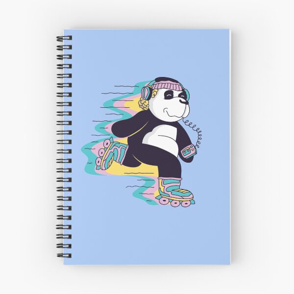 Item preview, Panda bear roller skater designed and sold by DerSenat.