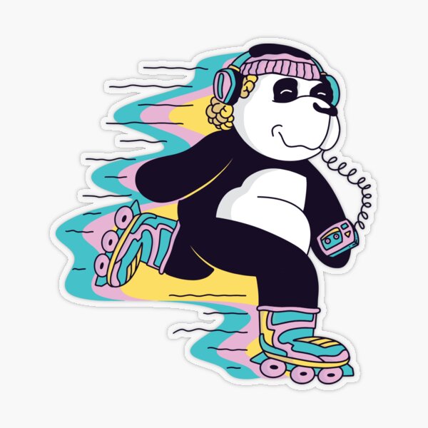 Panda Goes Ice Skating Stickers for Bullet Journal or Planner 113 –  PurplePandaPlanner
