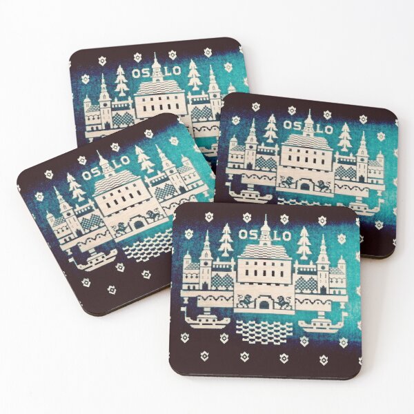 Item preview, Oslo Norway Tapestry Motif designed and sold by Freyas-Eventyr.
