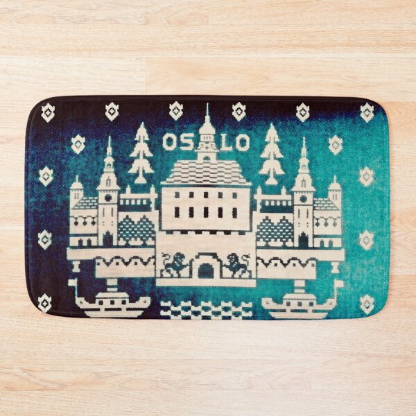 Item preview, Oslo Norway Tapestry Motif designed and sold by Freyas-Eventyr.