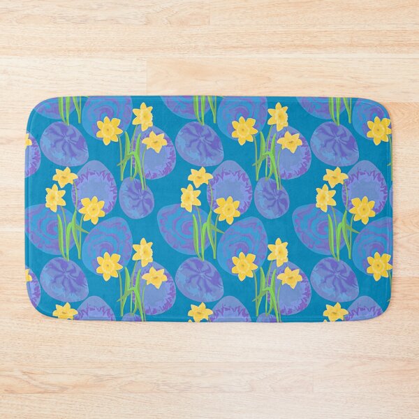 Item preview, Daffodils and eggs blue designed and sold by Amalus-files.