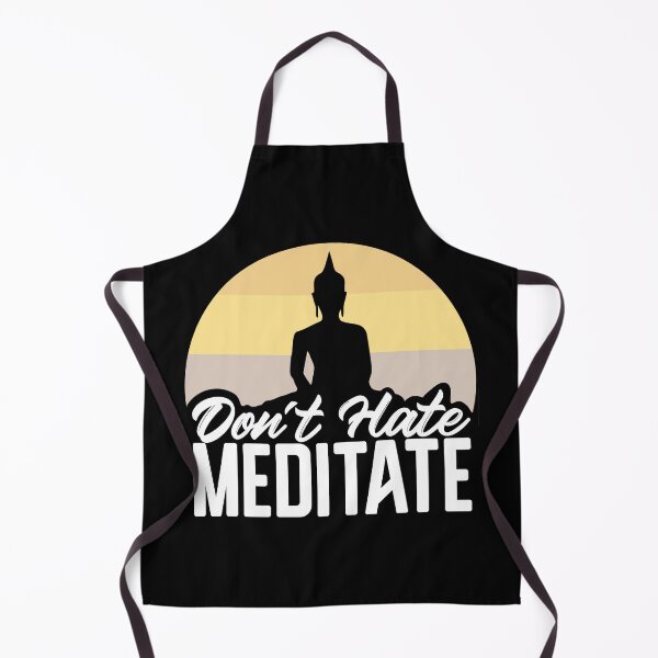 Item preview, don't hate meditate designed and sold by Studio Six.