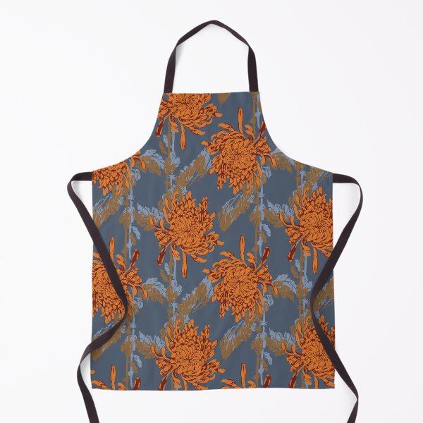 Artikelvorschau, Feld der Orangen-Chrysantheme entworfen und verkauft von RPuniquedesigns.