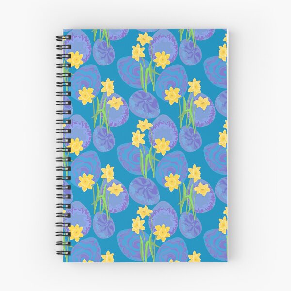 Item preview, Daffodils and eggs blue designed and sold by Amalus-files.