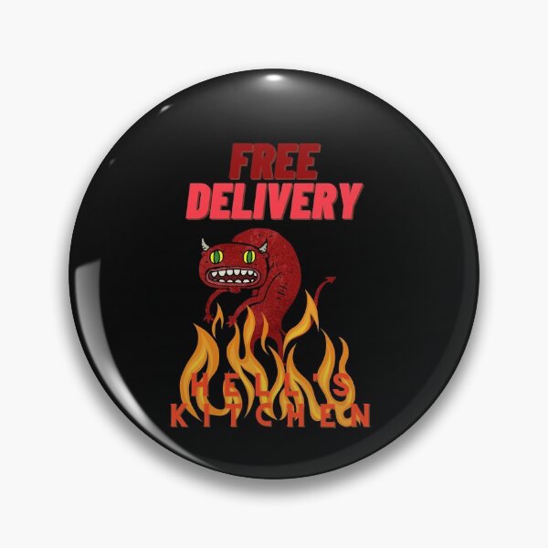 Item preview,  Hell's Kitchen Free Delivery designed and sold by Helen Marvellous.