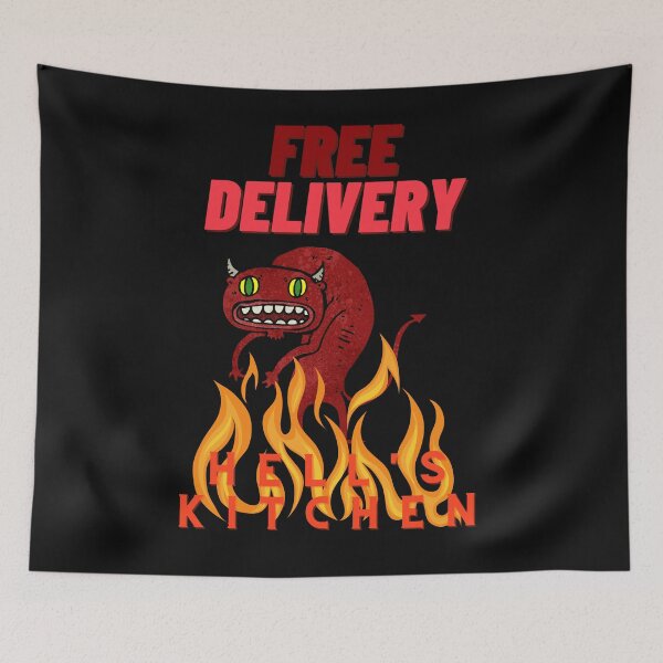 Item preview,  Hell's Kitchen Free Delivery designed and sold by Helen Marvellous.