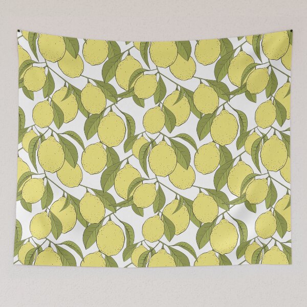 Item preview, Lemon Print, Yellow Lemons, Watercolor Lemons, Fruit designed and sold by CardensGardens.