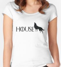 Game of Thrones - Stark Women's Fitted Scoop T-Shirt