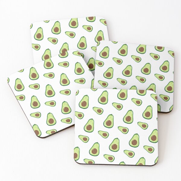 Item preview, Cute Fruits, Avocados, Guacamole, Avocado Print, Green Avocados  designed and sold by CardensGardens.