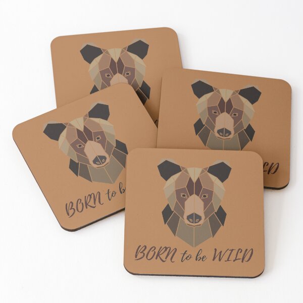 Item preview, Grizzly Bear, Born to be Wild designed and sold by 1ALPHA.