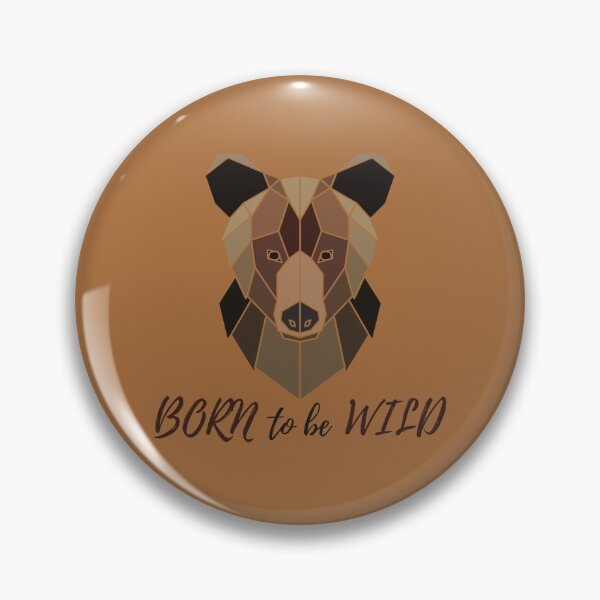 Item preview, Grizzly Bear, Born to be Wild designed and sold by 1ALPHA.