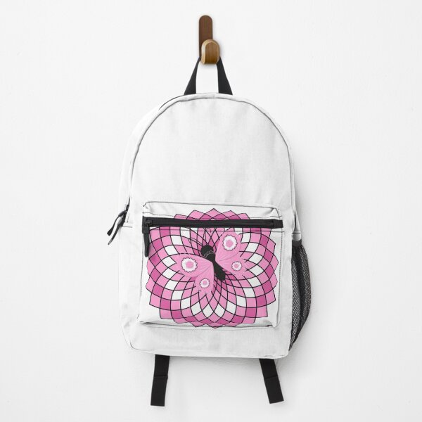 Item preview, Butterfly Mandala Pink Design Set Yourself Free designed and sold by Marguerite Faure.