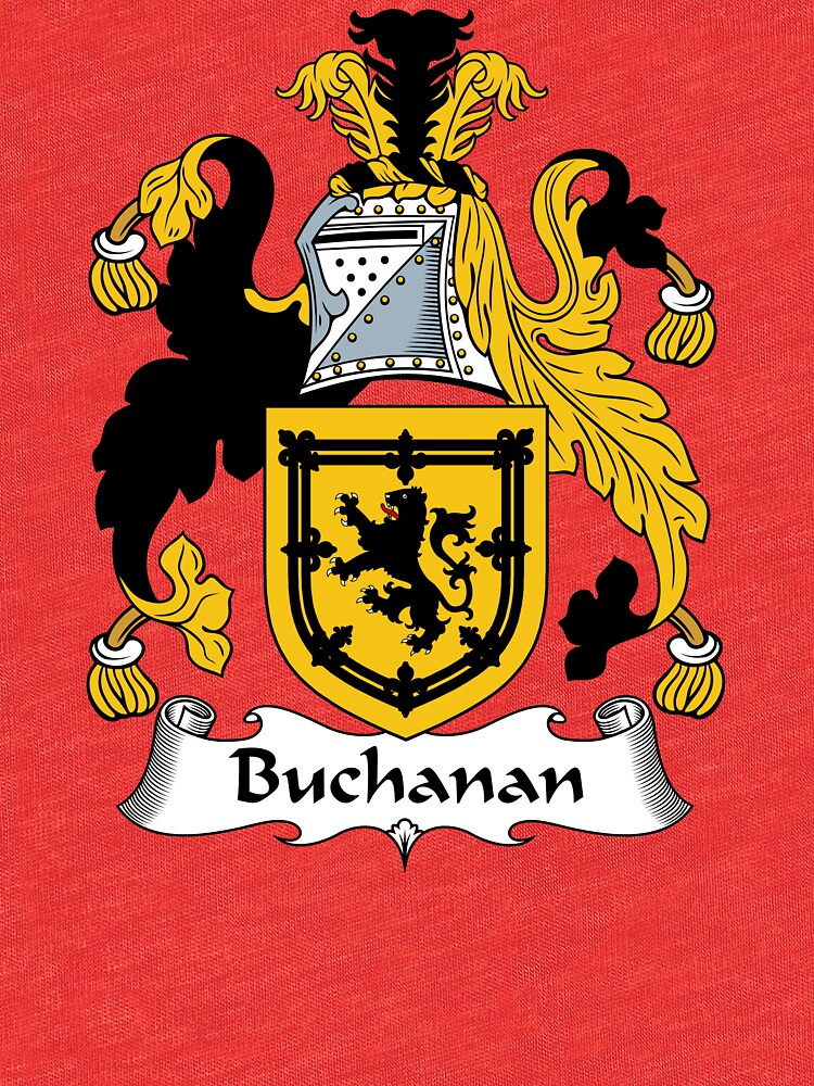 "Buchanan Coat Of Arms / Buchanan Family Crest" T-shirt By ...