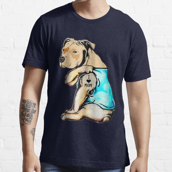 Item preview, Pit Bull - I Love Mom Tattoo Mothers day gift  designed and sold by JamesArtism.