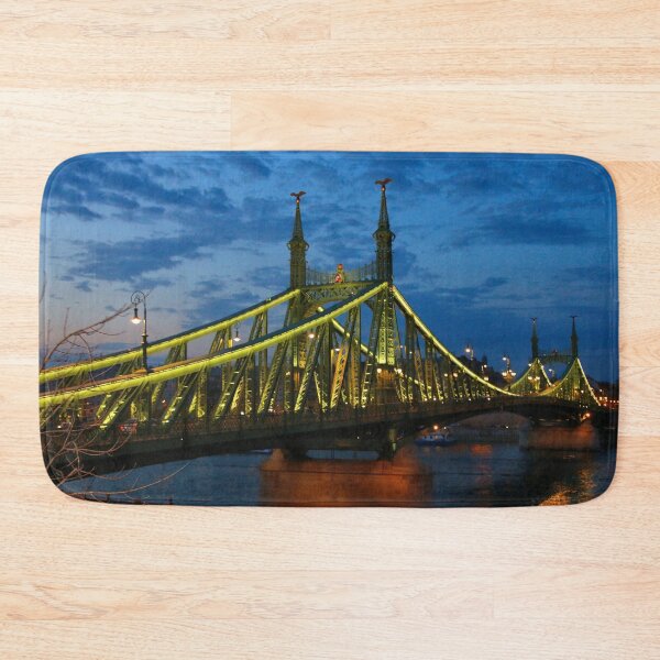 Item preview, Liberty Bridge at night, Budapest, Hungary  designed and sold by FranWest.