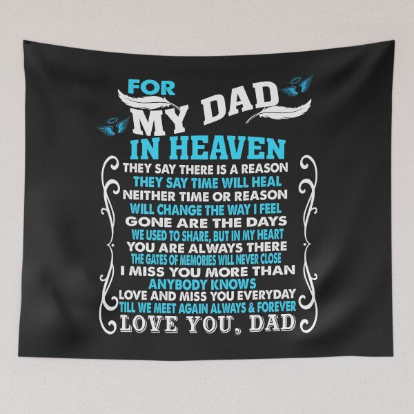 Item preview, My Dad in Heaven Poem For Daughter designed and sold by LacyOrn.