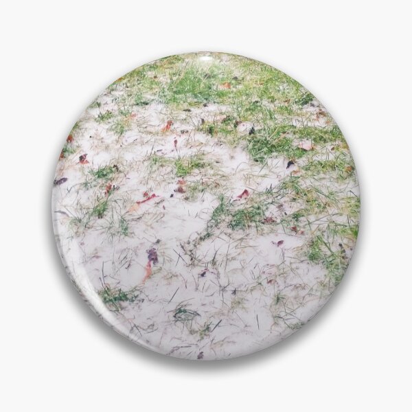 Item preview, Green grass covered with first snow designed and sold by helenkaiy.