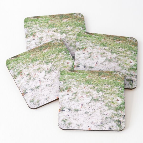 Item preview, Green grass covered with first snow designed and sold by helenkaiy.