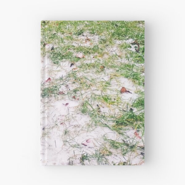 Item preview, Green grass covered with first snow designed and sold by helenkaiy.