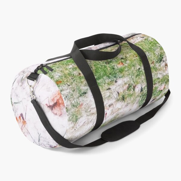 Item preview, Green grass covered with first snow designed and sold by helenkaiy.