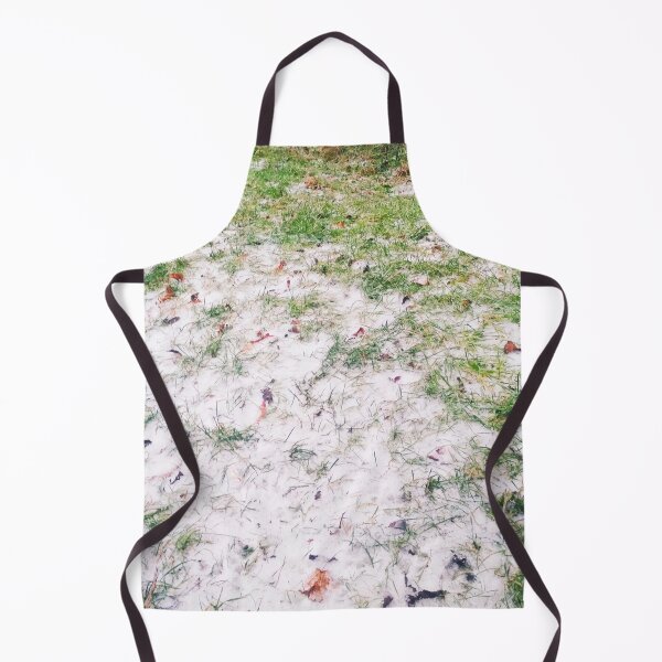 Item preview, Green grass covered with first snow designed and sold by helenkaiy.