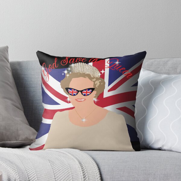 Item preview, God Save the Queen Elizabeth II Britain designed and sold by JohnSit.