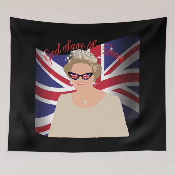 Item preview, God Save the Queen Elizabeth II Britain designed and sold by JohnSit.