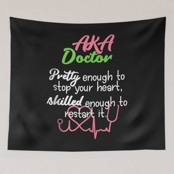 Item preview, AKA Doctor for Pretty Alpha Women Kappa Dr. Tank Top designed and sold by Lukifo-Tender.