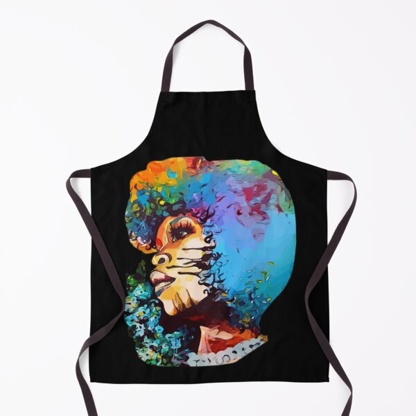 Item preview, Afro T-Shirt Queen of Afro Hair Spring Flowers Colored Art designed and sold by FloresClifton.