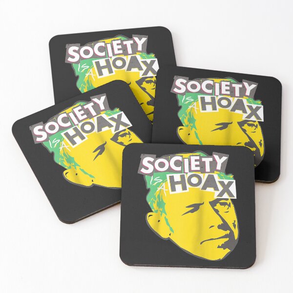 Item preview, Alan Watts Punk Society is a Hoax Raglan Baseball Tee designed and sold by Lukifo-Tender.