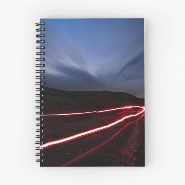 Item preview, Stoodley Pike with light trails designed and sold by fotohebden.
