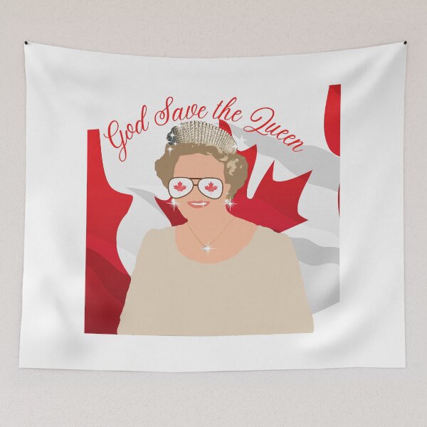 Item preview, God Save the Queen Elizabeth II Canada designed and sold by JohnSit.