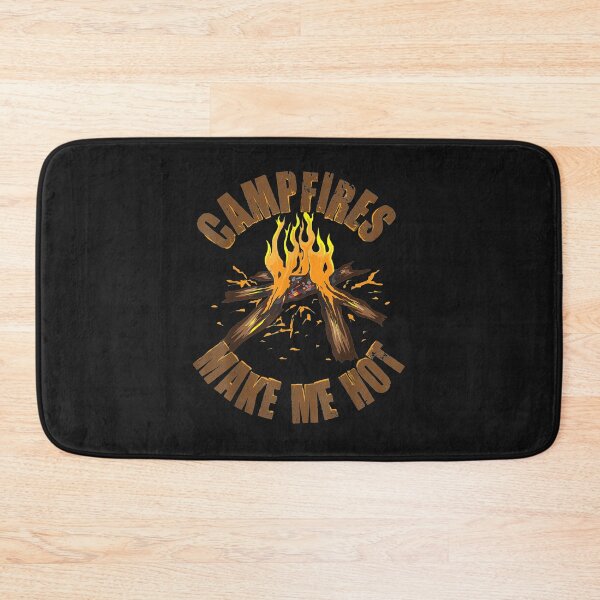 Item preview, Campfires Make Me Hot _ Cute Addict Camper Gift T-Shirt designed and sold by Lukifo-Tender.