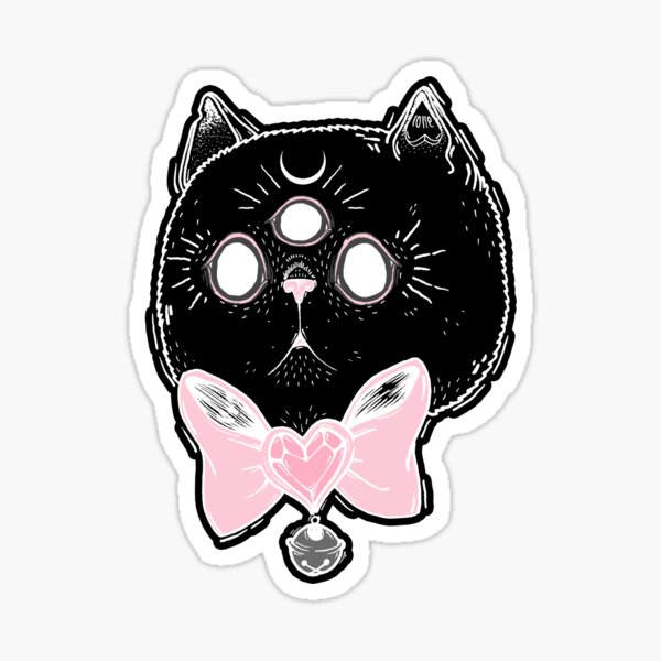 Witchy Kitten Sticker
