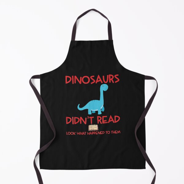 Item preview, Dinosaurs Didn't Read Look What Happened To Them - Teachers T-Shirt designed and sold by Lukifo-Tender.