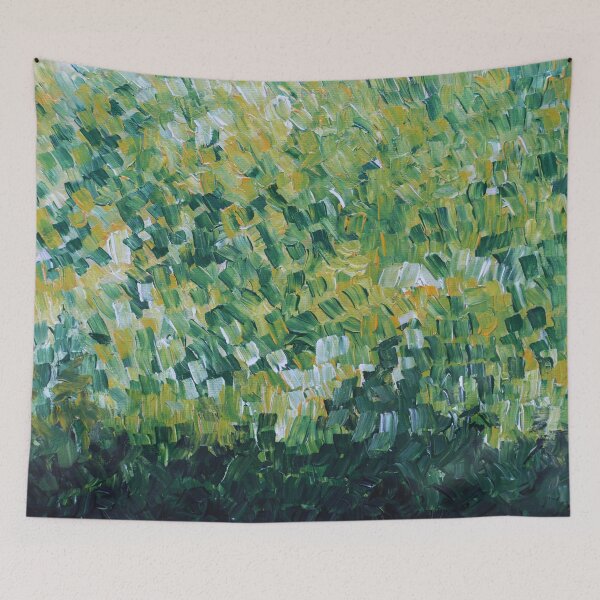 Item preview, Abstract colourful nature painting  designed and sold by CurlyCreation.