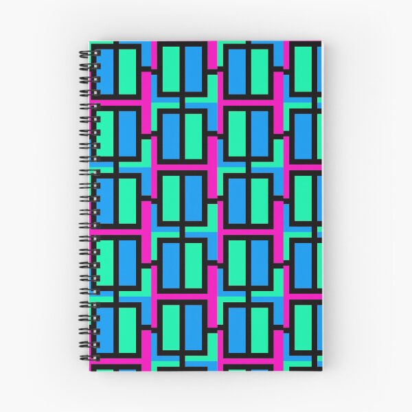 Item preview, Bold Retro 80s Color Block Pattern designed and sold by funkgoddesign.
