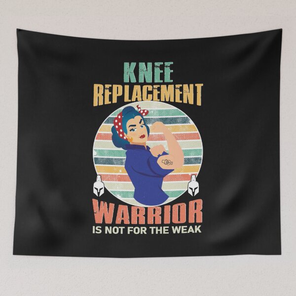 Item preview, Funny Knee Replacement New Prosthetic Women Warrior Gift Long Sleeve T-Shirt designed and sold by Lukifo-Tender.