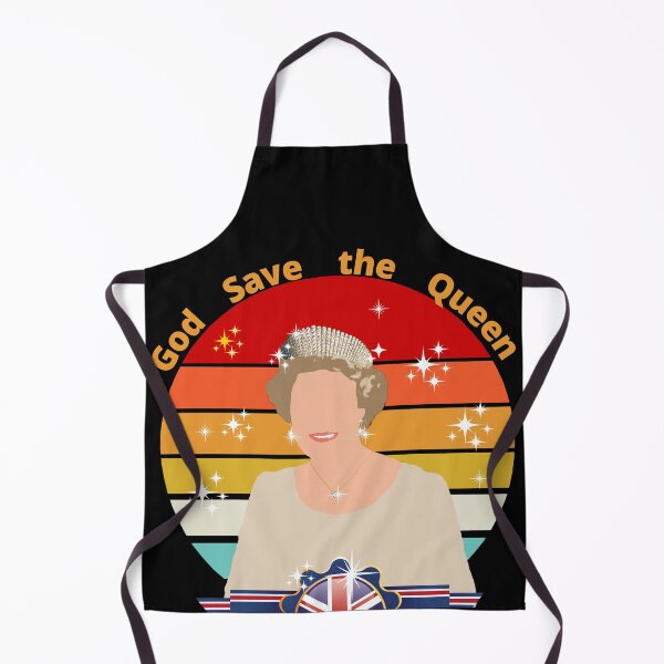 Item preview, God Save the Queen Elizabeth II Retro designed and sold by JohnSit.