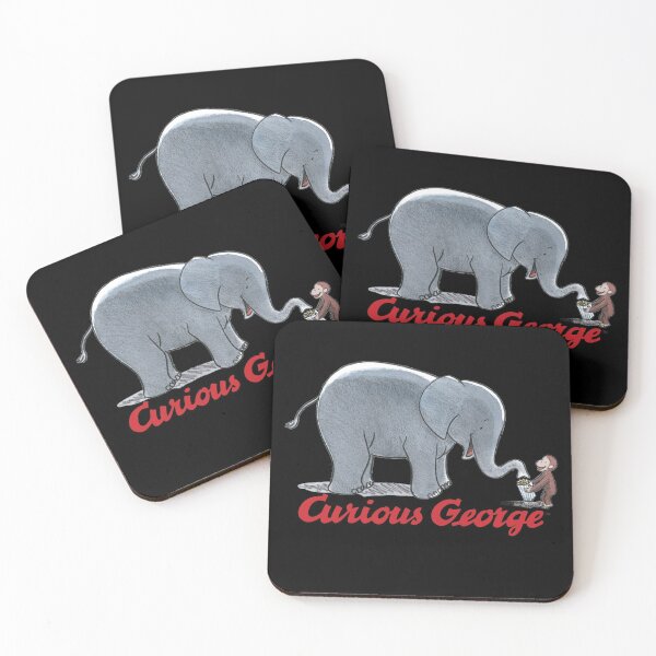 Item preview, Curious George And Elephant designed and sold by GeorgeFan.