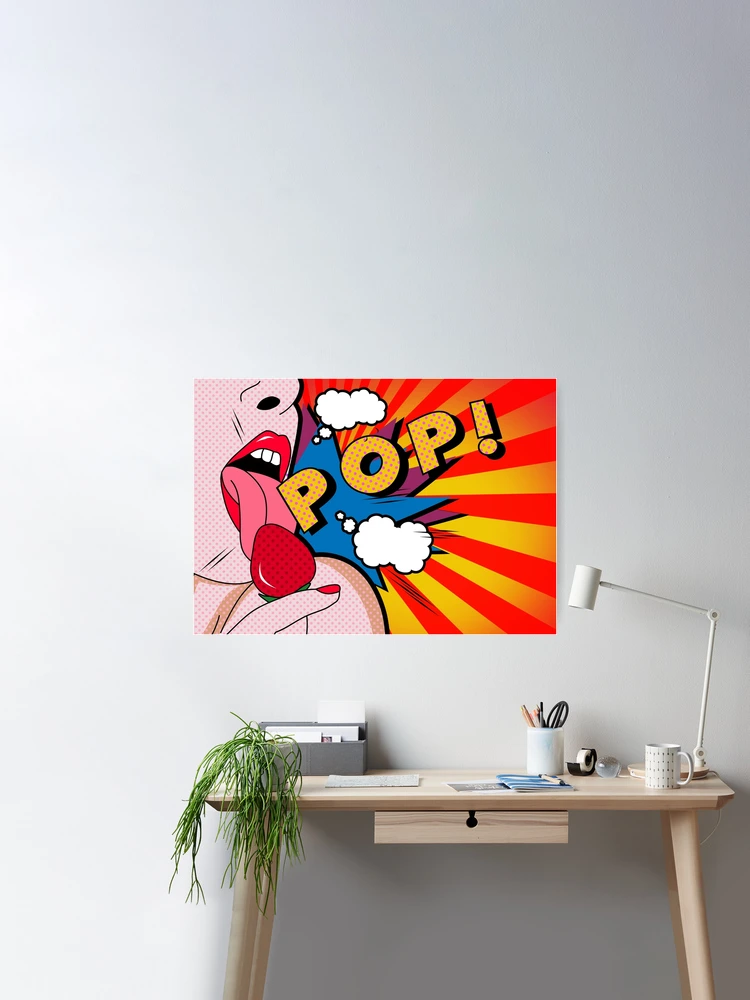 Pow Pop Art print by Mark Ashkenazi