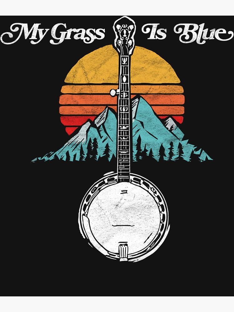 Banjo Blue Retro Banjo Blue Retro
