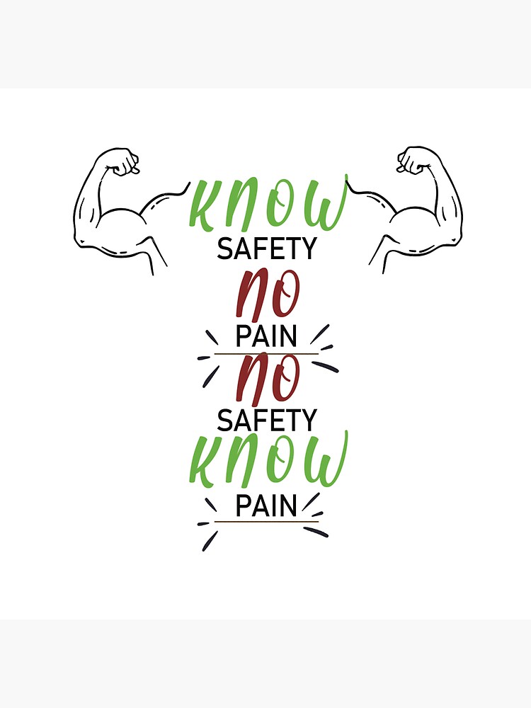 "Safety slogan" Sticker for Sale by Reyyanstore Redbubble