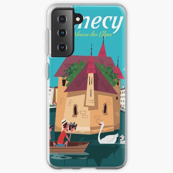 Annecy poster Samsung Galaxy Soft Case